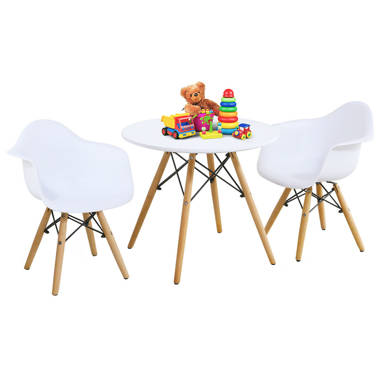 Kids chair best sale with writing pad